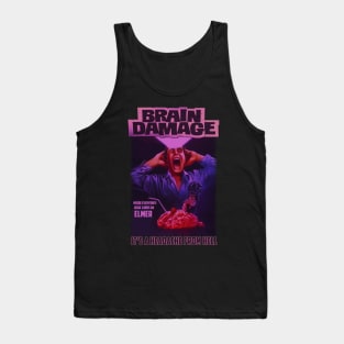 Brain Damage,Classic Horror (Version 3) Tank Top